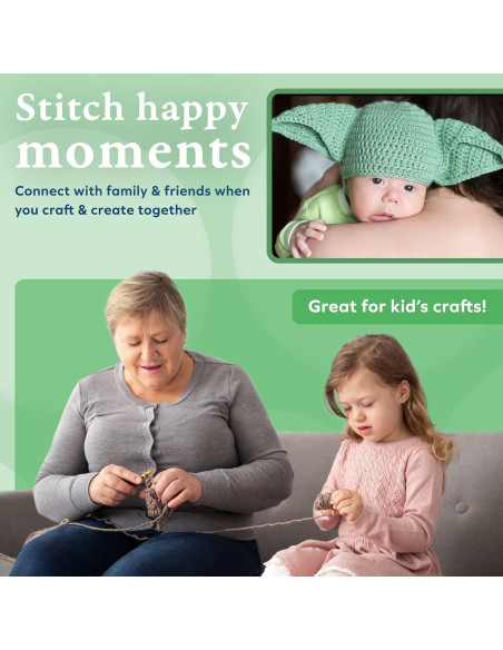 Kit de Ganchillos BeCraftee - 31 Piezas Ergonómicas y Accesorios