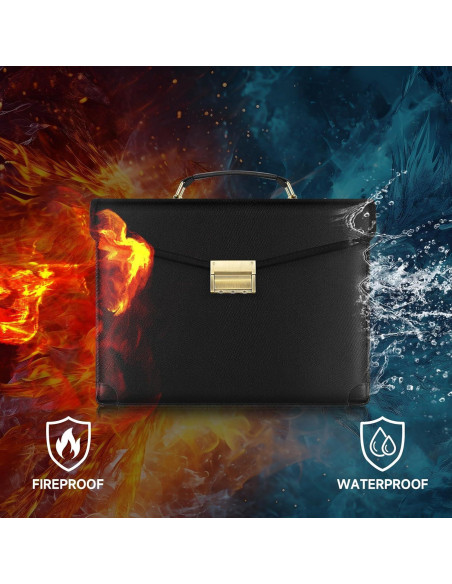 Bolsa de Documentos a Prueba de Fuego Blazetec 36x25cm