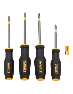 Juego de Destornilladores Dewalt DWHT62054 4 Piezas Ergonómico