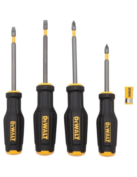 Juego de Destornilladores Dewalt DWHT62054 4 Piezas Ergonómico