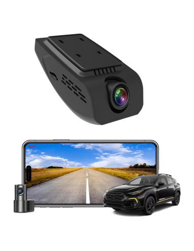 Cámara Dash 4K Delantera y 1080P Trasera Mangoal para Subaru Crosstrek 2024-2025