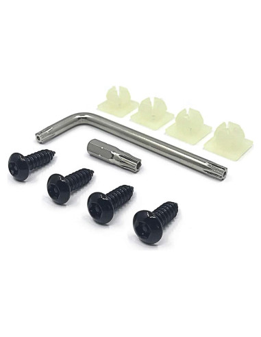 Tornillos de Seguridad Antirrobo OttoSpeed para Placas de Matrícula