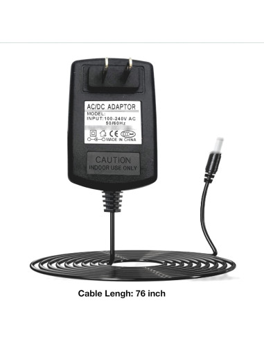 Adaptador de CA 12V Polaroid PDM-0722 PDM-0723 0.23 kg