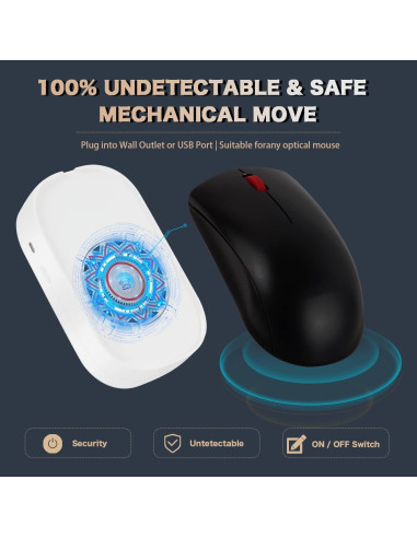 Mouse Jiggler YEPLING Indetectable para PC y Mac USB