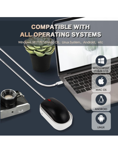 Mouse Jiggler YEPLING Indetectable para PC y Mac USB