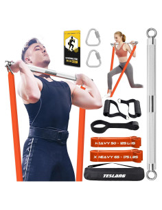Barra de Resistencia TESLANG A2-SI 226.8 kg para Entrenamiento