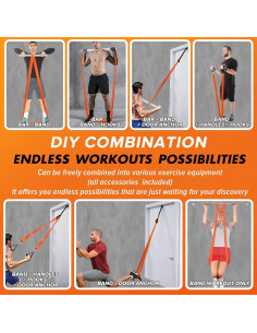 Barra de Resistencia TESLANG A2-SI 226.8 kg para Entrenamiento 2