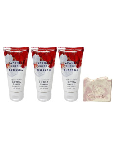 Set de Viaje Crema Corporal y Jabón Flor de Cerezo Japonés
