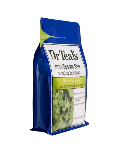 Juego de Baño de Sal Dr Teal's Eucalipto y Melatonina 2x1.36kg