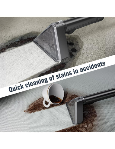 Limpiadora de Alfombras LQHUE 503 500W 18Kpa Portátil