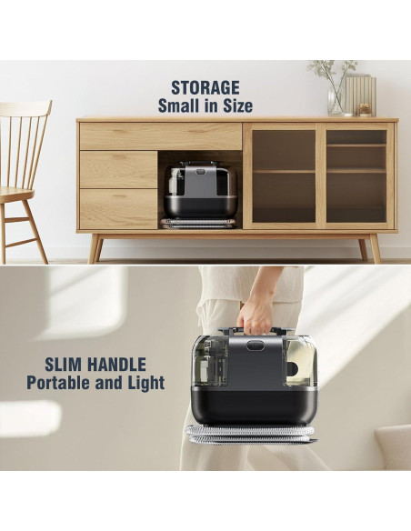 Limpiadora de Alfombras LQHUE 503 500W 18Kpa Portátil