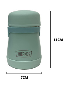 Tarro de Comida Aislado THERMOS Bebé 207 ml Acero Inoxidable Menta 2
