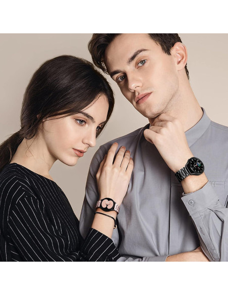 Banda de Acero Inoxidable Lerobo 20mm para Galaxy Watch 7/6/5/4