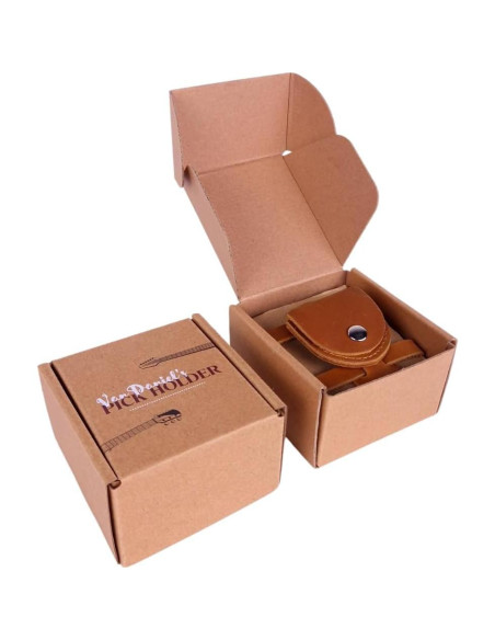 Soporte para Púas de Guitarra Vandaniel - Cuero Premium Universal