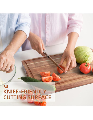 Tabla de Cortar Grande DYTesa de Madera de Acacia 50.8x38.1cm