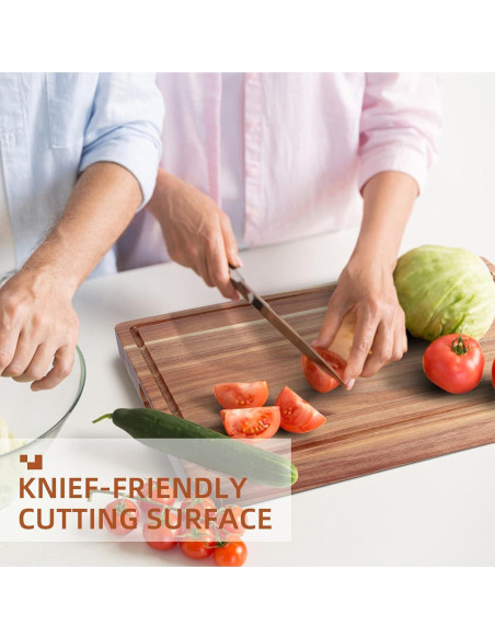 Tabla de Cortar Grande DYTesa de Madera de Acacia 50.8x38.1cm