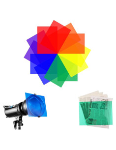 Filtro de Gel de Color LILIYA 12 Piezas 29.7x21.6cm