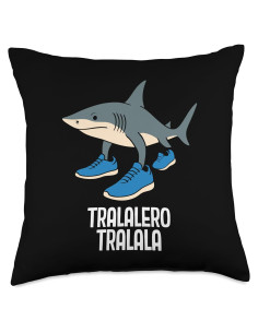 Cojín Divertido Brainrot Italiano 18x18 pulgadas - Merch Template