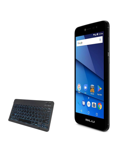 Teclado Bluetooth BoxWave SlimKeys Retroiluminado Negro