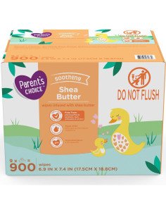 Toallitas para Bebé Cartrep con Manteca de Karité - 900 Unidades 2