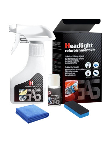 Kit de Restauración de Faros Nmoiat - Limpieza y Pulido