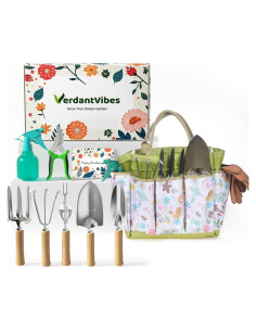 Juego de Herramientas de Jardinería 9 Piezas VerdantVibes
