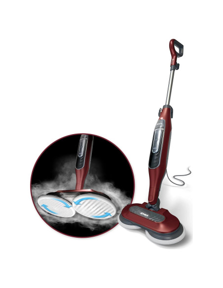 Mopa de Vapor Shark S7001 3 Modos, 4 Almohadillas Lavables