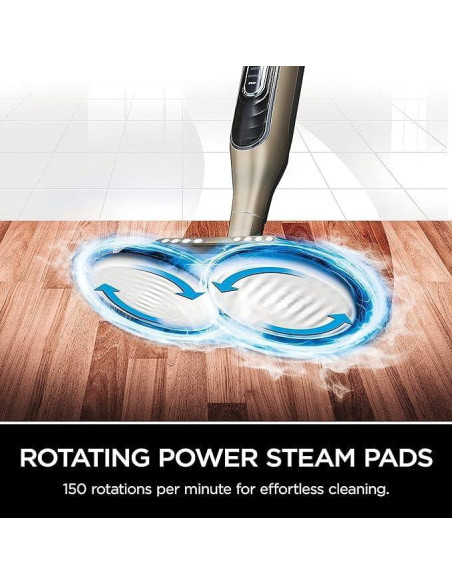 Mopa de Vapor Shark S7001 3 Modos, 4 Almohadillas Lavables