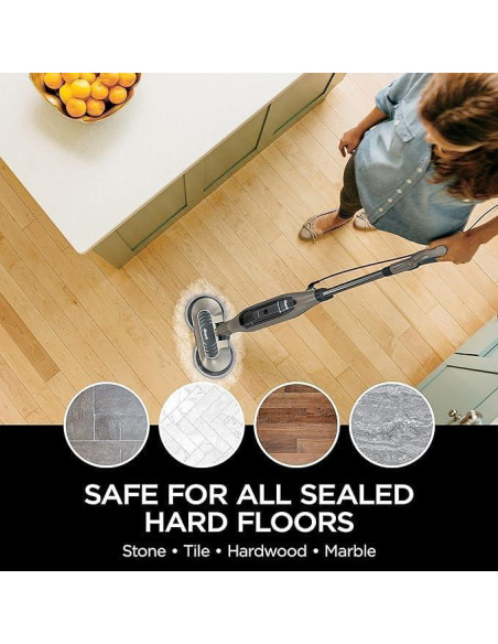 Mopa de Vapor Shark S7001 3 Modos, 4 Almohadillas Lavables