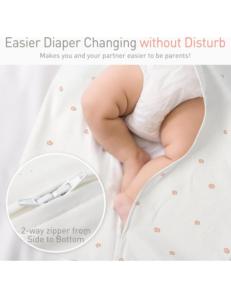 Saco de Dormir Transicional Bebé AMRCBB 1.5 Tog 2 Piezas