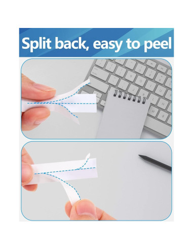 Cintas de Etiquetas Weemay 5-Pack 12mm Laminadas Blancas TZe 231