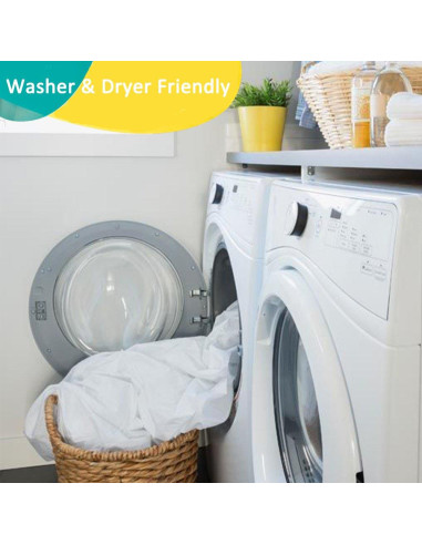 Sábana Impermeable Biloban 99x68.6 cm Aqua para Cuna Mini