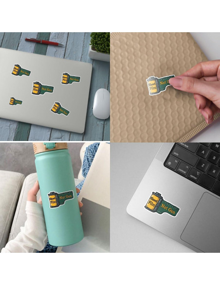 Calcomanías de Seguridad Piratify 3 Pcs Impermeables UV