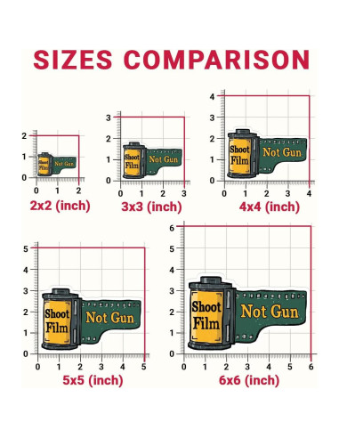 Calcomanías de Seguridad Piratify 3 Pcs Impermeables UV