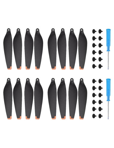 Hélices de Reemplazo 16 Pcs para DJI Mini 4 Pro y Mini 3 Pro