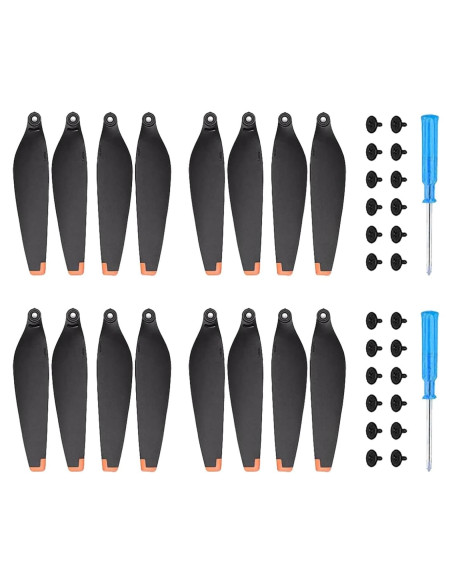 Hélices de Reemplazo 16 Pcs para DJI Mini 4 Pro y Mini 3 Pro