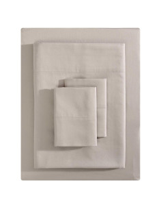 Juego de Sábanas Queen Vera Wang 800 Hilos Algodón Saten Beige