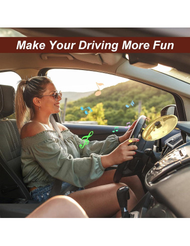 Cimbal de Aire para Coche INNOWARMER Dorado - Gadget Musical