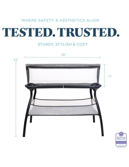 Cuna Lateral Baby Delight Junto a Mí Nova Portátil 7.26 kg