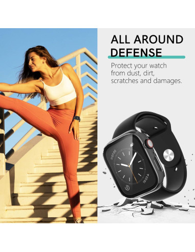 Protector de Pantalla para Apple Watch 40mm Commuter - 3 Paquete