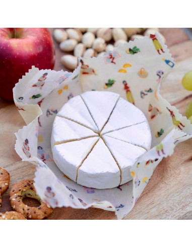 Envolturas de Cera de Abeja Parfórna - Reutilizables 3 Tamaños Ecológicas