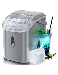 Fabricador de Hielo Nugget Antarctic Star 34Lbs/24H Gris