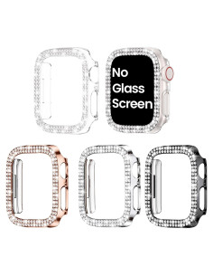 Funda Protectora Brillante Goton para Apple Watch 41mm - 4 Pack