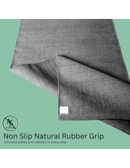 Alfombrilla de Yoga Natural ONE96NINE 183x61cm Ecológica Antideslizante