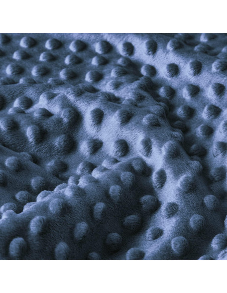 Manta BORITAR para Bebés 75x100cm Floral Azul Oscuro Manta BORITAR para Bebés 75x100cm Floral Azul Oscuro