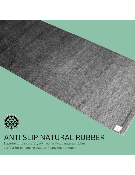 Alfombrilla de Yoga Natural ONE96NINE 183x61cm Ecológica Antideslizante