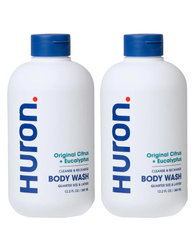 Gel de Ducha Hidratante Huron para Hombres 360 ml - Cítricos y Eucalipto