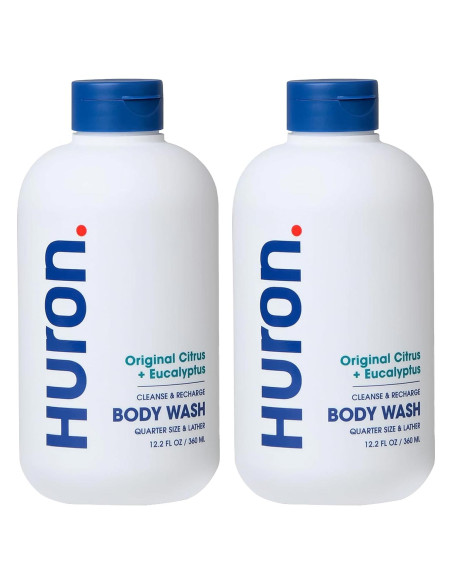 Gel de Ducha Hidratante Huron para Hombres 360 ml - Cítricos y Eucalipto