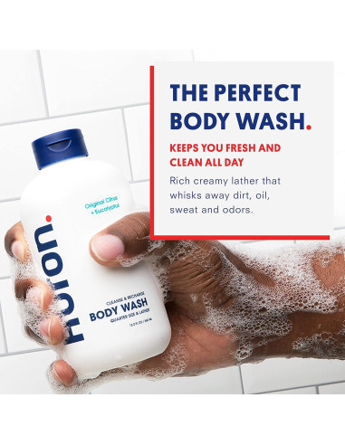 Gel de Ducha Hidratante Huron para Hombres 360 ml - Cítricos y Eucalipto