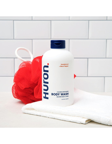 Gel de Ducha Hidratante Huron para Hombres 360 ml - Cítricos y Eucalipto